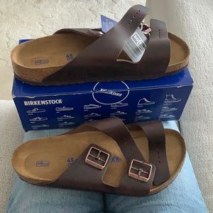 NWT Men’s brown Birkenstock